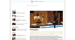 Desktop Screenshot of estudiogravacao.com.br